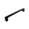 UCHWYT Meblowy 169x17 GAVIA Rączka Szafki Szuflady CZARNY MAT L-160 mm