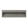 UCHWYT Meblowy 147x43 Wpuszczany DURA Rączka Loft Industrialny SZARY L-128