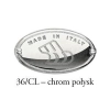 UCHWYT Meblowy FANGIO 275x25 Retro Vintage Klasyczny CHROM Połysk L-224 mm