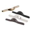 UCHWYT Meblowy 165x22 PRINCE Designerski CZARNY Mat L-96 L-128