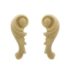 ORNAMENT APLIKACJA Z PYŁU DRZEWNEGO LEWY F560261L