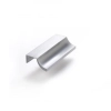 UCHWYT Meblowy Krawędziowy 72x48 mm SCOOP Listwowy NIKIEL L-32