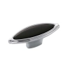 GAŁKA Meblowa Ceramiczna 69x25 Cosmopolitan Rączka CHROM + Czarny