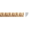 Listwa Rzeźbiona Bukowa Jajownik Kyma Jońska 22x15mm 1200mm Dekoracja 0054
