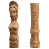 PILASTER , KARIATYDA , ORNAMENT Z PYŁU DRZEWNEGO F560182