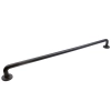 UCHWYT Meblowy 344x24 SIGILLO Designerski Minimalizm CZARNY MAT L-320