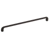 UCHWYT Meblowy 332x7 Relingowy CLIP Designerski Reling CZARNY MAT L-320