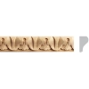 Listwa Drewniana Bukowa Ćwierćwałek Liść Akantu 23x13mm 1200mm 0201
