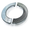 UCHWYT Meblowy 160x80 Półksiężyc Półokrąg Rączka Szafek CHROM Połysk L-128