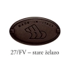 UCHWYT Meblowy FLECTA 122x30 mm Styl Rustykalny Stare Żelazo L-104 mm