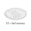 UCHWYT Meblowy 280x19 LIBRA Rączka Reling BIAŁY Mat L-64 L-96 mm