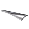 UCHWYT Meblowy 250x19 ONDA Rączka Szafki Szuflady Nikiel Mat L-160 mm LEWY