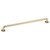 UCHWYT Meblowy 344x24 SIGILLO Designerski Minimalizm ZŁOTY Połysk L-320