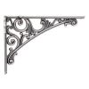WSPORNIK Półki Uchwyt Podpórka BAROCCO 250x173 mm 50kg STARA STAL