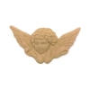 ANIOŁEK ORNAMENT OZDOBNY Z PYŁU DRZEWNEGO LEWO – F572456