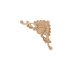 ORNAMENT NAROŻNIK Z PYŁU DRZEWNEGO, MINI F570233