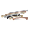 UCHWYT Meblowy 175x15 HORNET Relingowy Designerski CZARNY MAT L-160 mm