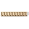 Listwa Drewniana Bukowa Żłobiona 30x7mm 1200mm Ozdobna Meble Dekoracja 0044