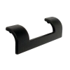 UCHWYT Meblowy 123x36 mm AVERNO Rączka Szafki Retro CZARNY L-96 mm