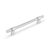 UCHWYT Meblowy 224x12 Rączka Szafki Aureo Nowoczesny Ryflowana CHROM L-160
