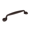 UCHWYT Meblowy 130x20 BEA Rączka Szafek Retro Vintage Ciemny Brąz L-96 mm