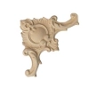 DEKOR 245x155 mm Ornament Ozdobny Dekoracyjny Narożnik z Pyłu Drzewnego DIY
