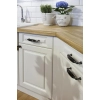 UCHWYT Meblowy DECORA Ceramiczny 112x22 Retro Grafit Czarny L-96