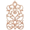 ORNAMENT APLIKACJA Z PYŁU DRZEWNEGO F560153