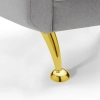 NOGA DO MEBLI METALOWA ADALIS Złoty Połysk