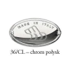 GAŁKA Meblowa 30 mm CAPRICIO Designerski Rączka Uchwyt CHROM Połysk