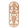 DEKOR 475x190 mm Ażurowy Ornament Ozdobny Dekoracyjny z Pyłu Drzewnego DIY