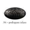 WSPORNIK Półki Uchwyt Podpórka NEOCLASSICO 200x142 mm 50kg PODRAPANE ŻELAZO