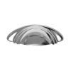 UCHWYT Meblowy MUSZELKA LOLLO 74x31 Rączka Retro CHROM Połysk L-64 mm