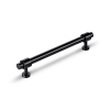 UCHWYT Meblowy REDONDO 196x35 mm Styl Industrialny Czarny Mat L-160 mm