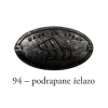 UCHWYT Meblowy ANGLED 50x54 Styl Industrialny Podrapane Żelazo L-32 mm