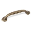 UCHWYT Meblowy SAOR 103x24 Retro Retro Klasyczny Stary MOSIĄDZ L-64 mm