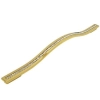 UCHWYT Meblowy 340x15 mm ESEDRA Design SZKŁO Kryształowe L-288 L-320 ZŁOTY