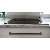 UCHWYT Meblowy 332x7 Relingowy CLIP Designerski Reling CZARNY MAT L-320