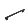UCHWYT Meblowy Relingowy 177x11 RIVA Ryflowany Modern CZARNY MAT L-160