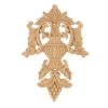 DEKOR 230x160 mm Ażurowy Ornament Ozdobny WINOROŚL z Pyłu Drzewnego DIY