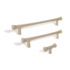 UCHWYT Meblowy 170x15 Relingowy ETRURIA Minimalizm GOLDEN Shadow L-128