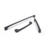UCHWYT Meblowy 335x15 HORNET Relingowy Designerski CZARNY MAT L-320 mm