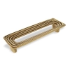 UCHWYT Meblowy OASI 150x52 Klasyczny Retro Art Deco Stare Złoto L-128