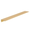 UCHWYT Meblowy Krawędziowy 250x40 mm Listwowy Mosiądz Szczotkowany L-192