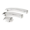 UCHWYT Meblowy SEBINA 150x25 Rączka Retro Klasyczny CHROM Połysk L-128 mm
