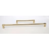 UCHWYT Meblowy 330x10 VITRUVIO Relingowy Designerski Rączka ZŁOTY L-320 mm