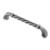 UCHWYT Meblowy 150x15 mm Rączka Szafki Rope Retro Antyk STARA STAL L-128
