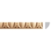 Listwa Rzeźbiona Bukowa Jajownik Kyma Jońska 19x14mm 1200mm Dekoracja 0053