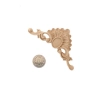 ORNAMENT NAROŻNIK Z PYŁU DRZEWNEGO, MINI F570233