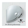 UCHWYT Meblowy 170x15 Relingowy ETRURIA Minimalizm CHROM Połysk L-128